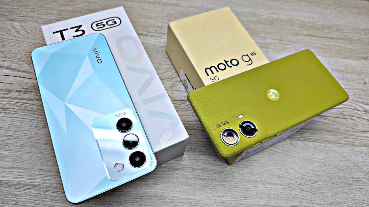 Moto G85 5G vs Vivo T3 5G - Which Should You Buy ?