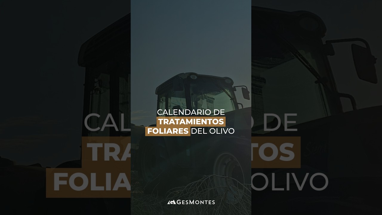 Calendario de Tratamientos Foliares del Olivo