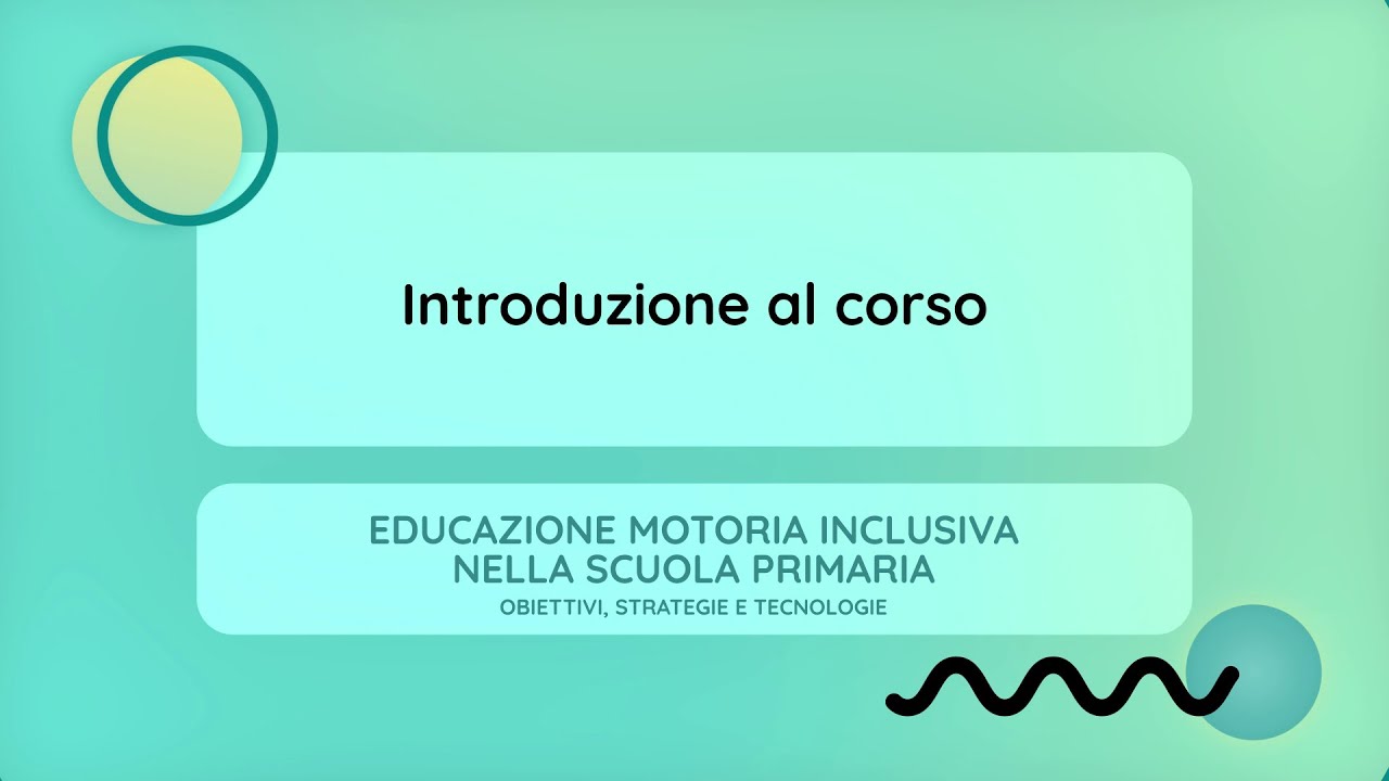 Introduzione al corso (Eleonora Rosi)