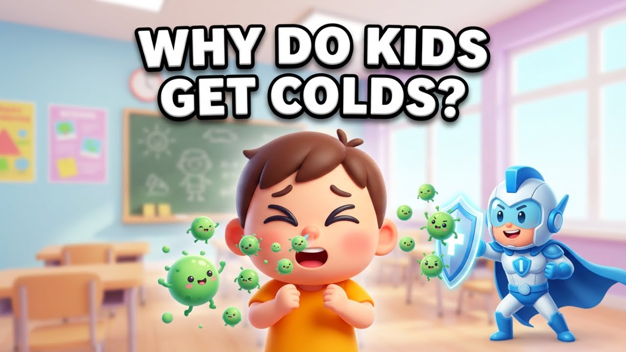 Why Do Kids Catch Colds So Easily? | Inside Your Body Explained