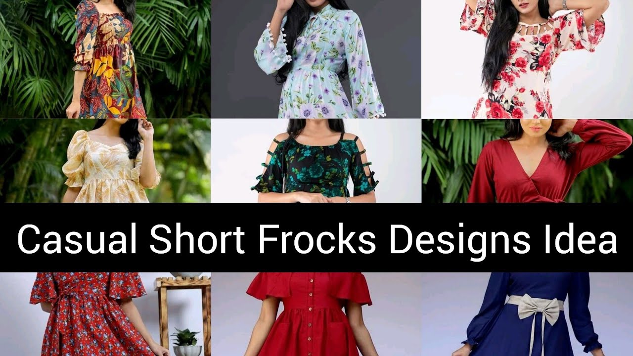 2021 New Latest Short Frock Collection 😍😍 | Cute Short Frock Design 2021 | Simple Short Frock Design