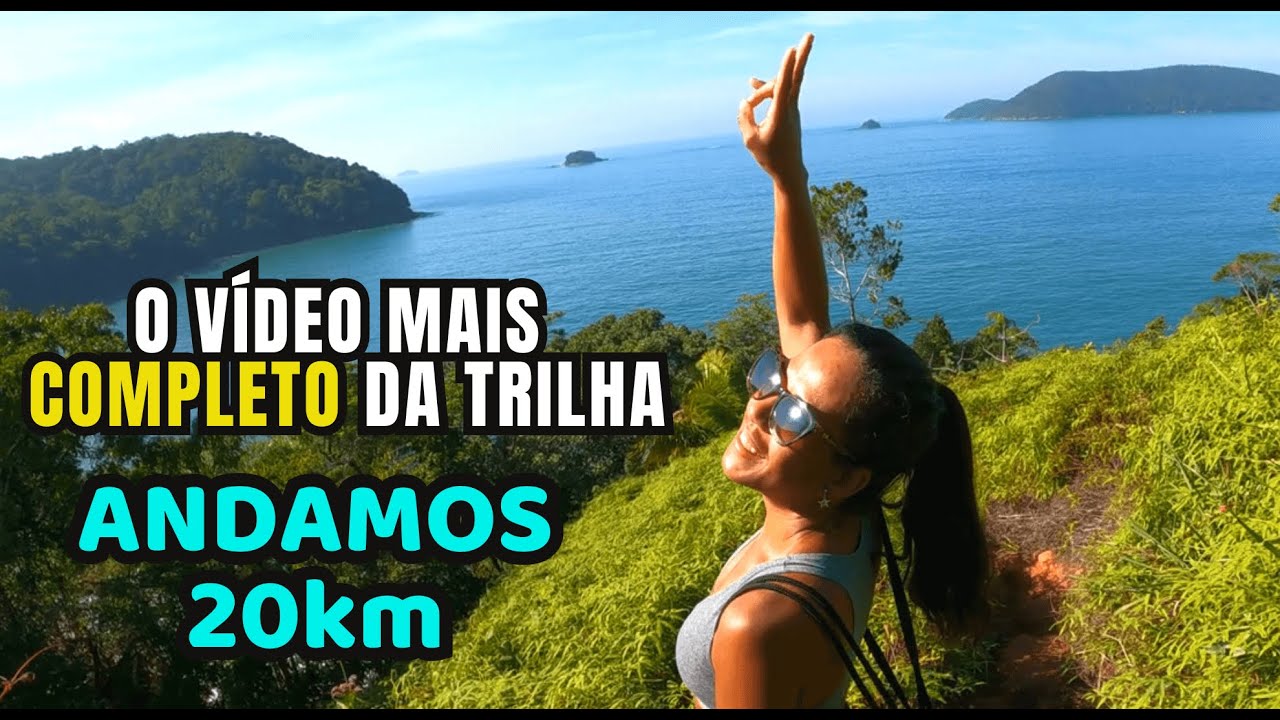TRILHA DAS 7 PRAIAS UBATUBA COMPLETA DA LAGOINHA ATÉ A FORTALEZA