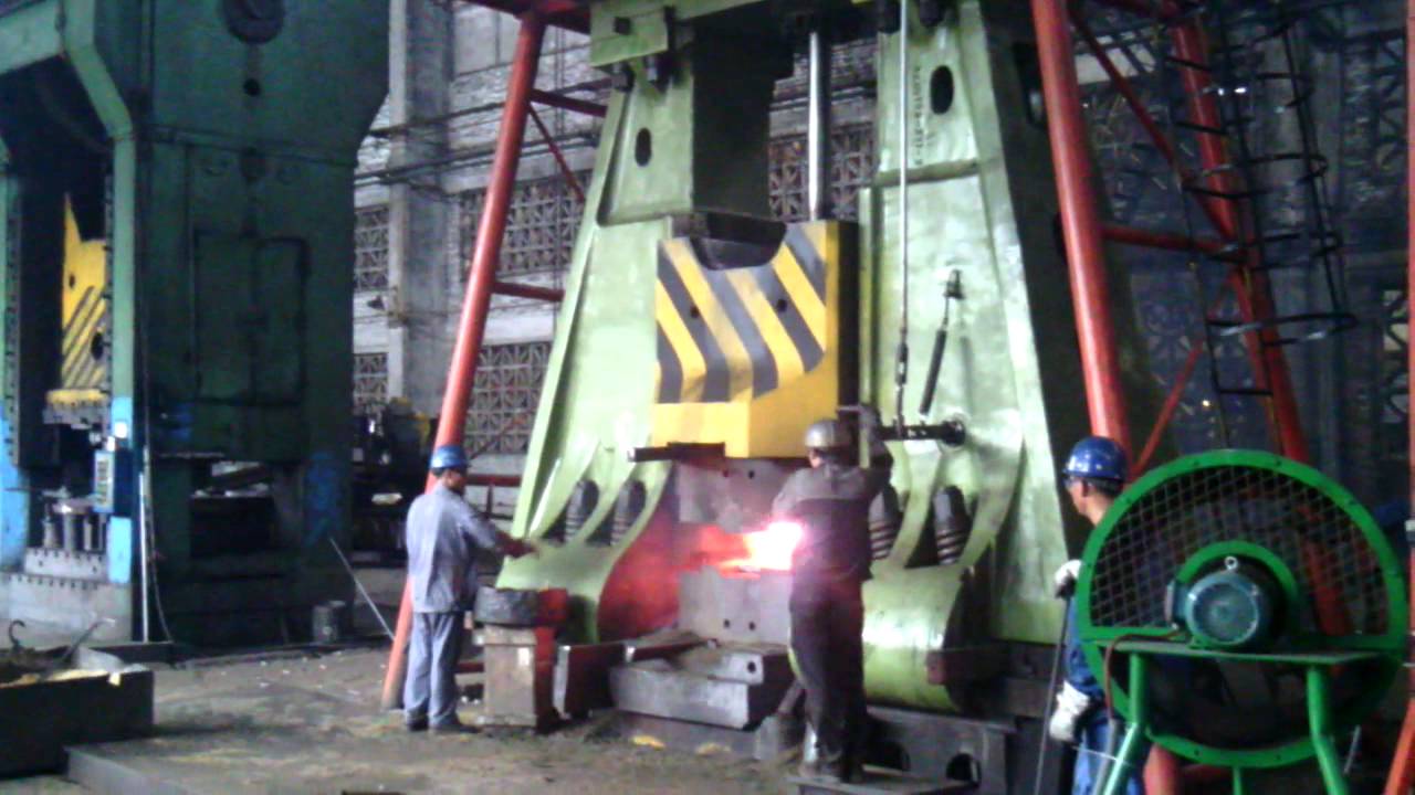 18 ton hydraulic closed die forging hammer forge vessel connecting rod
