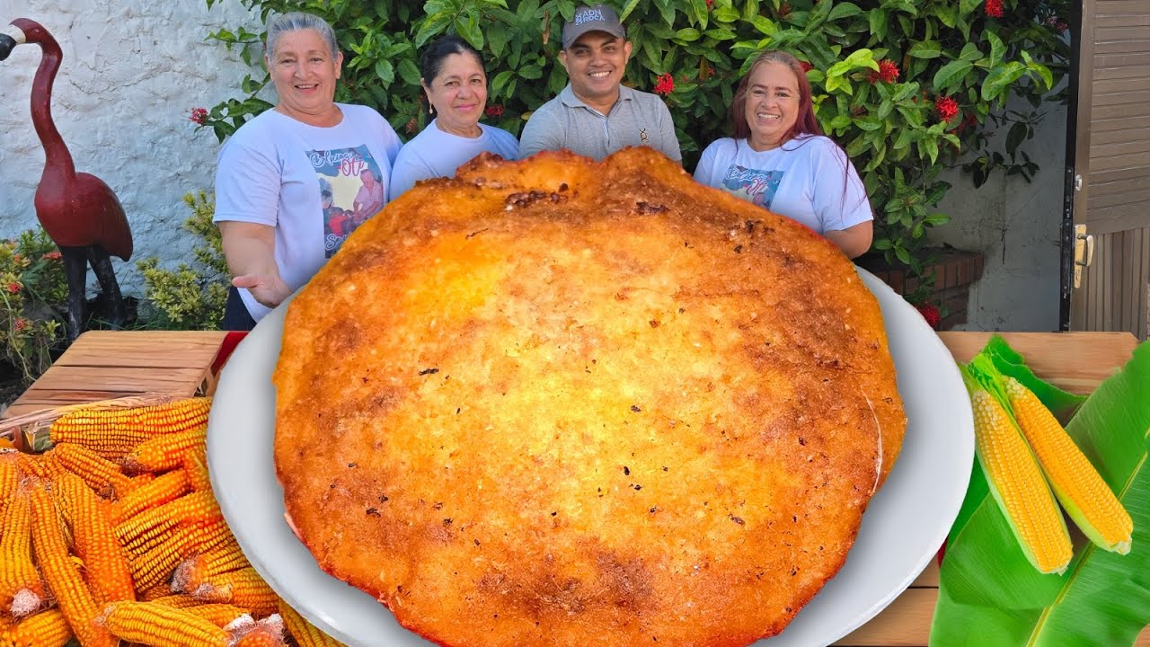 ✅️Receta de AREPA DE HUEVO desde cero: Cómo hacer la masa de maíz perfecta ❣️