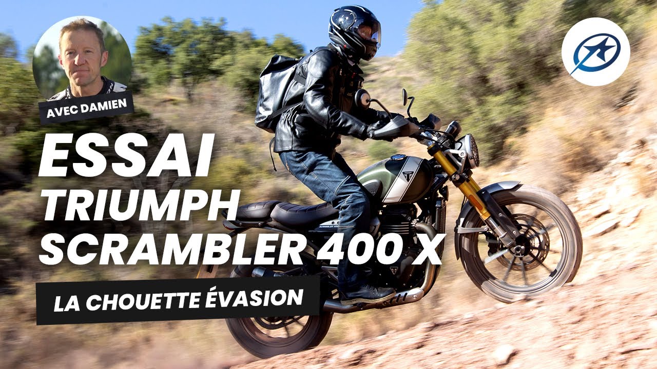 Triumph Scrambler 400 X - Essai (2024)