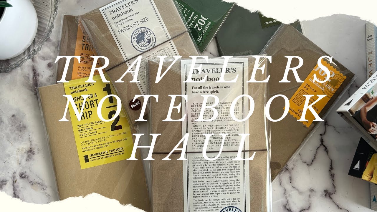 Travelers Notebook Company  Haul