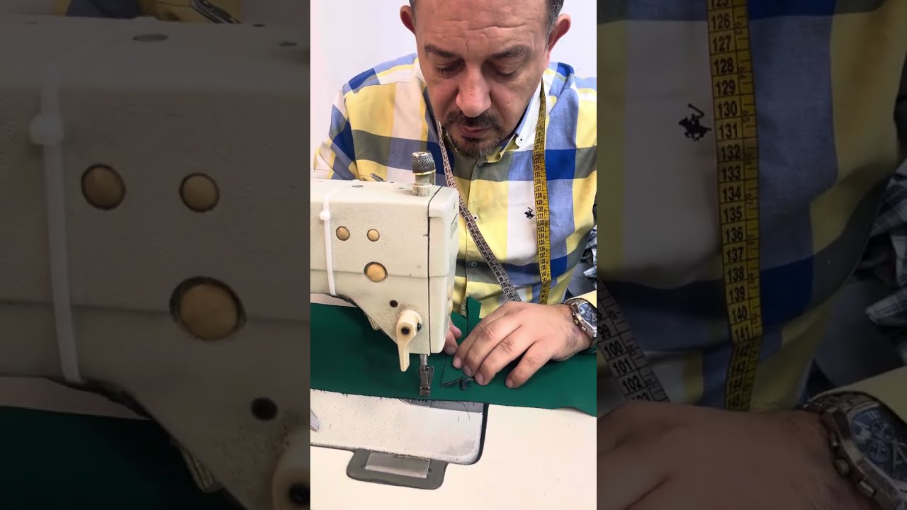 🔥🔥 çift fleto￼ cep çalışması double flap pocket work#sewing #pratikdikiş #pratikdikişteknikleri