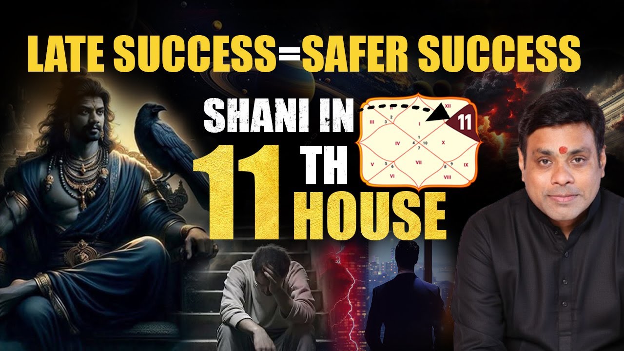 Saturn in 11th House: Why Life Feels Slow After 35 @drvinaybajrangiji