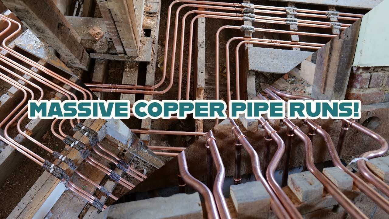 Massive copper pipe runs - Pipe Bending