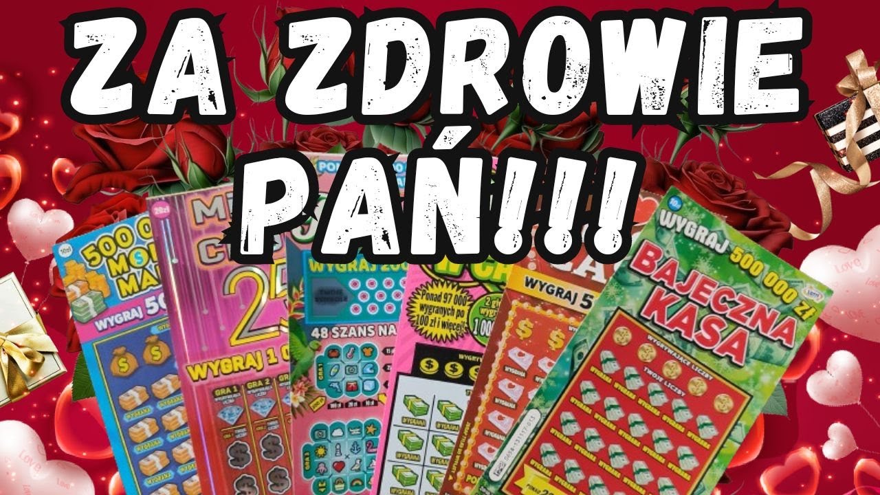[Zdrapki Lotto] #404  👏👏👏❤️💐🎀 W DNIU KOBIET🎀💐 ❤️👏👏👏