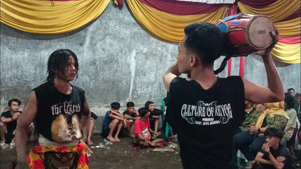 LAWAK TEPUNG LUCU PUOLL REOG MARGO JHATI DI DESA GESANG DARUNGAN