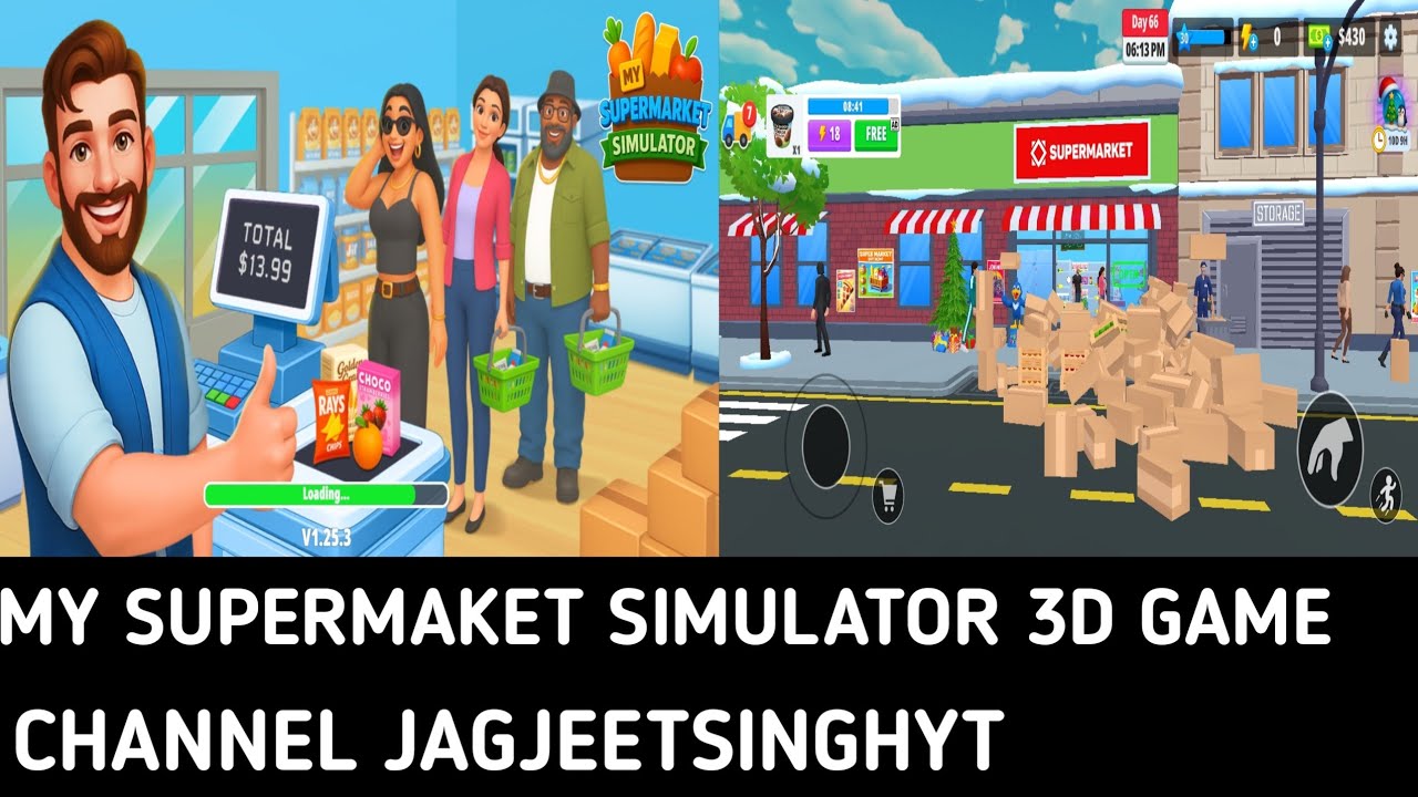 MY SUPERMAKET SIMULATOR GAMEPLAY FULL VIDEO 