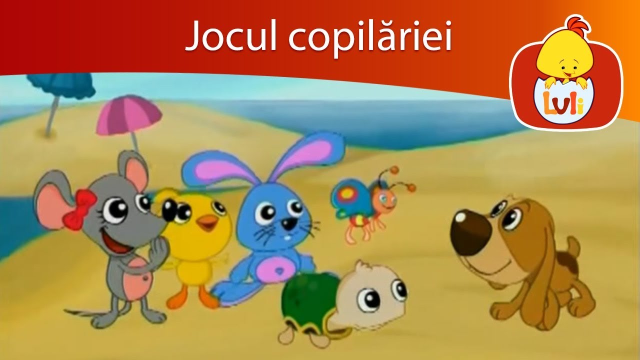Jocul copilăriei - O excursie la plaja, pentru copii