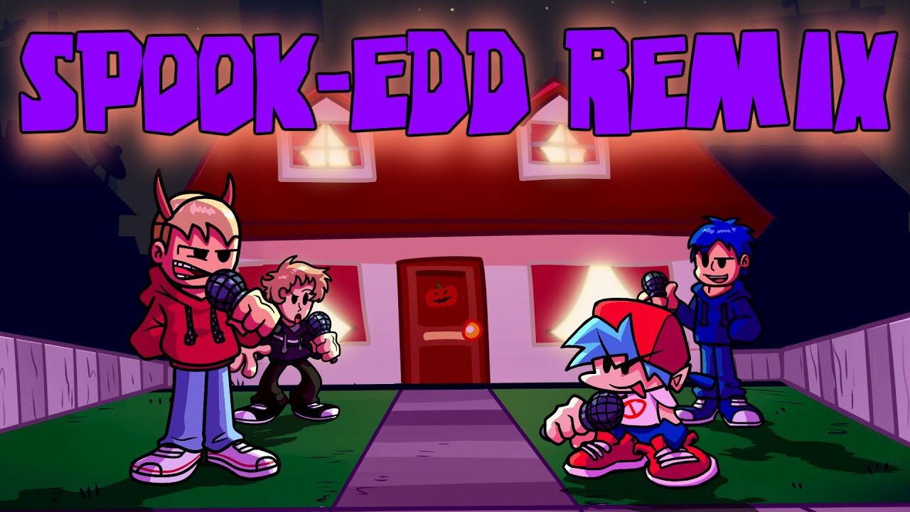 A Late Halloween! || SPOOK-EDD BUT IT'S REMIXED TO CHALLENG-JAZ!!! - FNF Cover