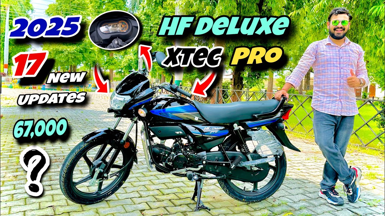 New Hero HF Deluxe Pro 2025 Model || Digital Meter, Led Light, Usb Charging  Low Price, Mileage 🔥