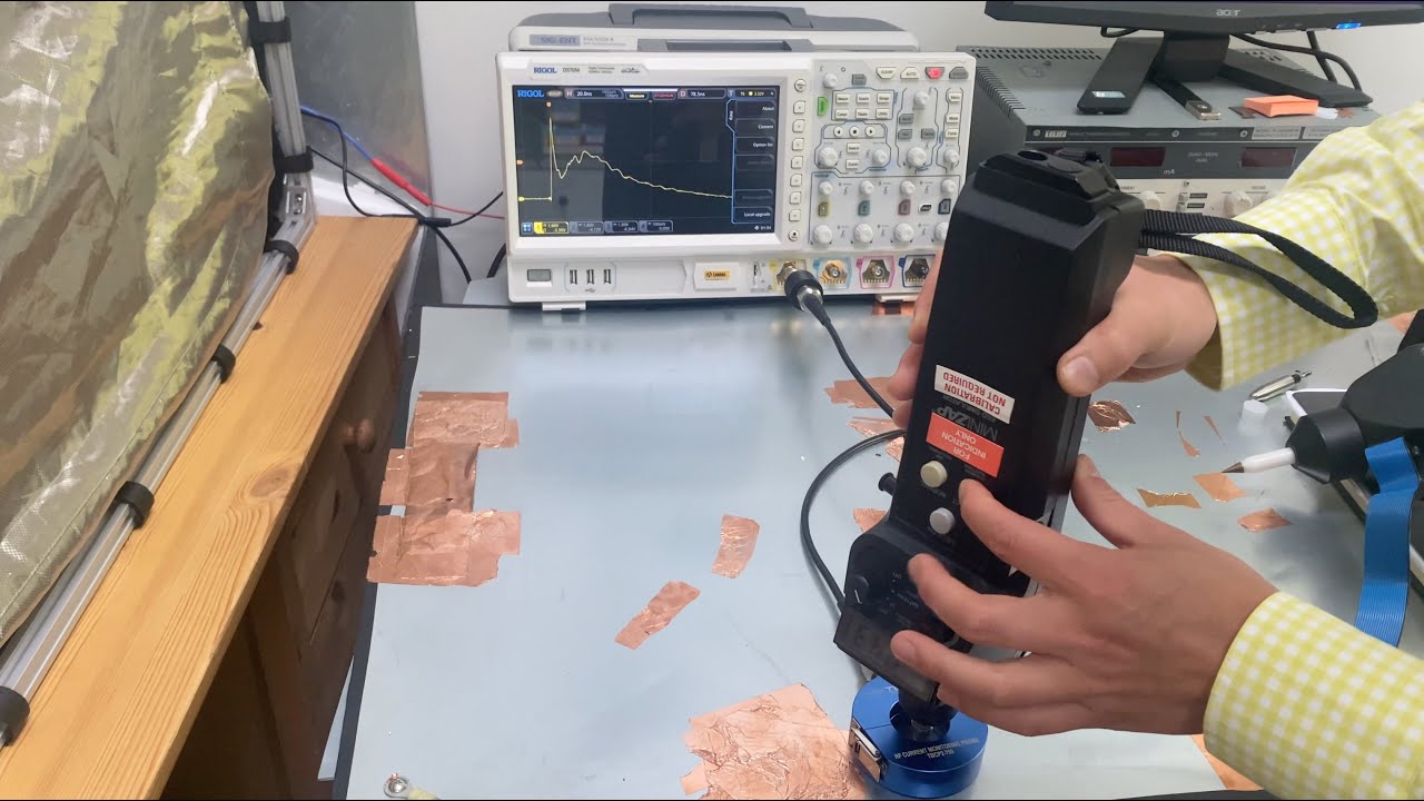 ESD Current Discharge Waveform - A quick method to check your ESD gun