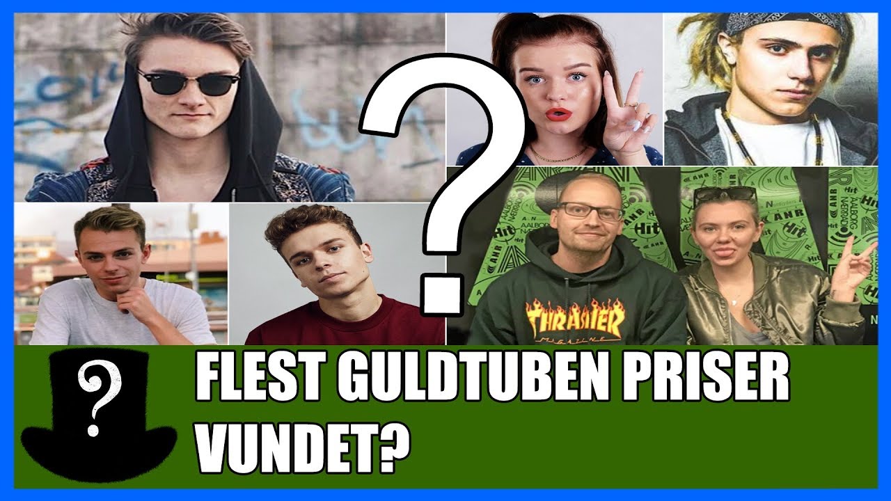 HVEM HAR VUNDET FLEST GULDTUBEN PRISER? ( 2015 - 2017 )