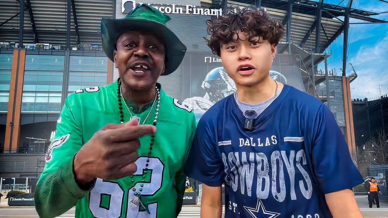 Trolling Eagles Fans in Philly!