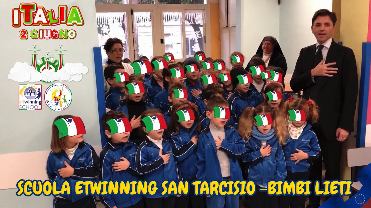 VIVA L'ITALIA #italia #etwinning #scuolasantarcisio