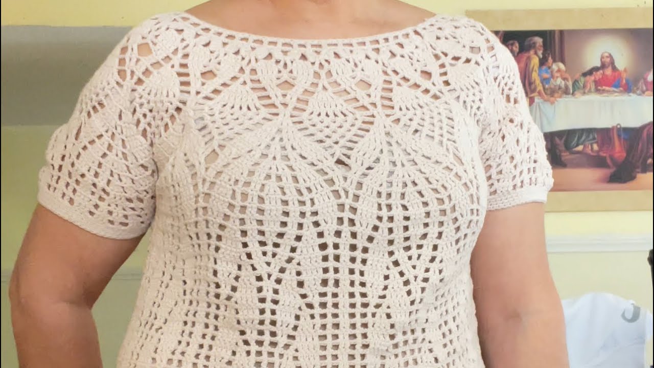 Cómo tejer blusa Carmín
