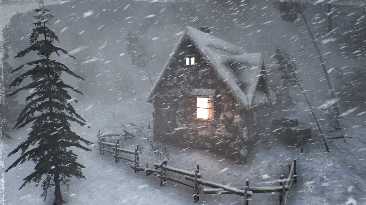 Fabulous Snowstorm 10 Hours | Velvet Frost Haven for Insomnia Relief