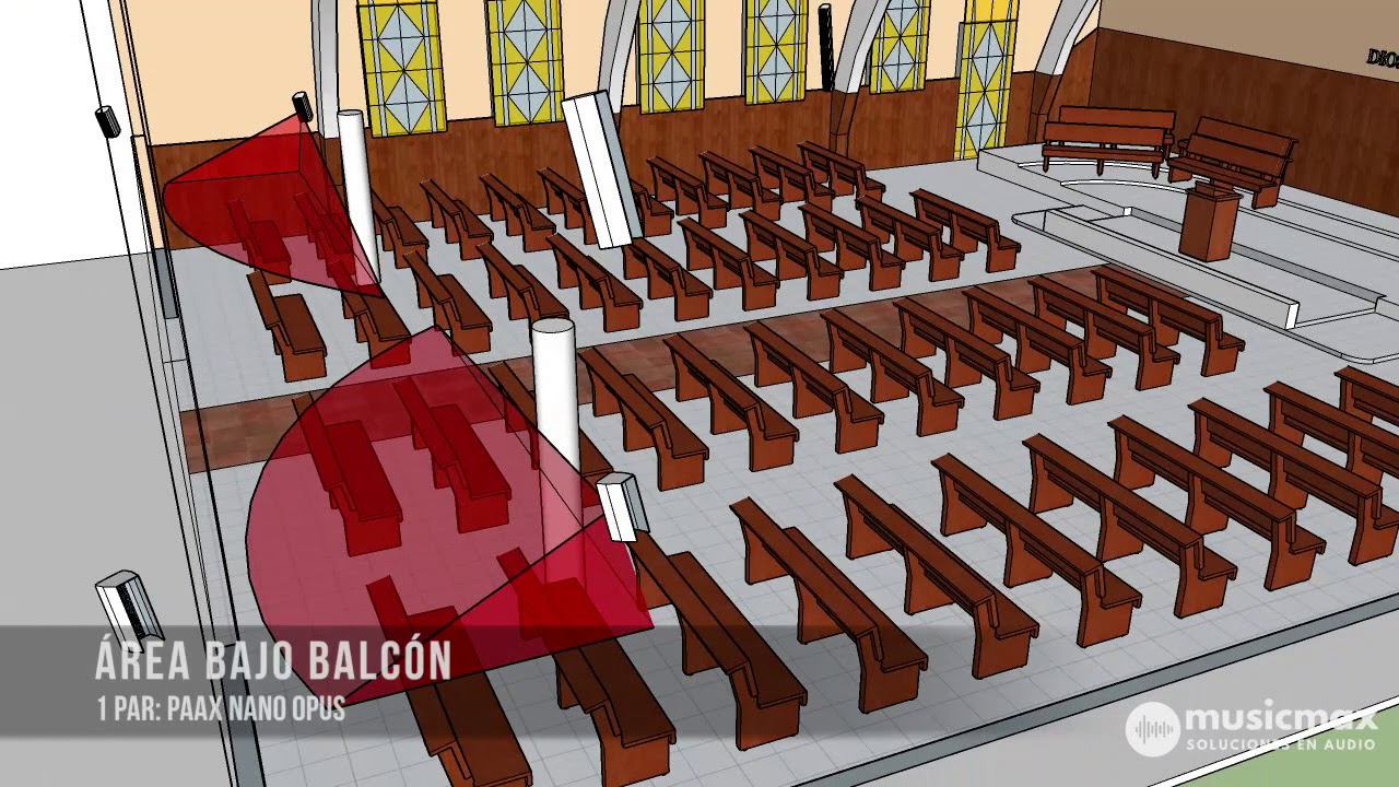 Proyecto de bocinas para iglesia cristiana INP El divino salvador