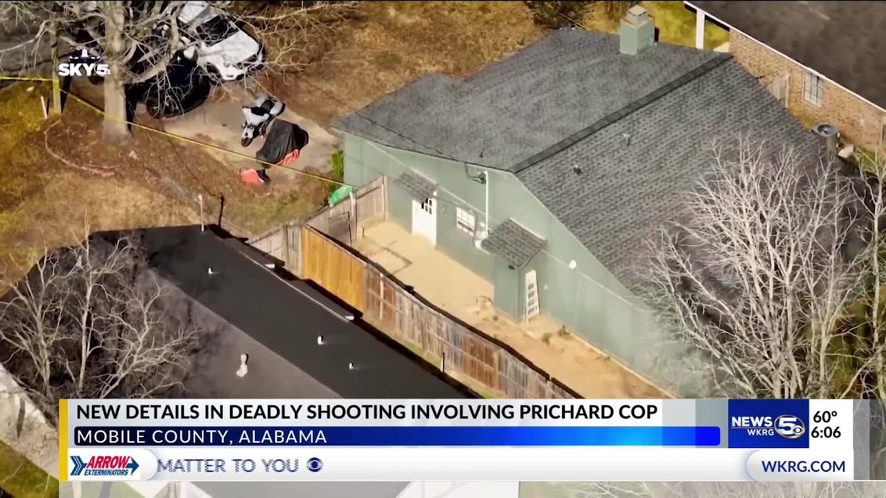 Court documents reveal more about Prichard police officer accused of stealing guns, shooting roommat