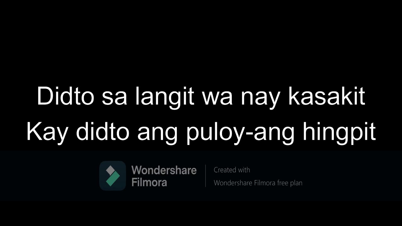 Didto sa langit minus one