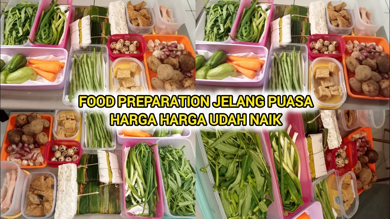 FOOD PREPARATION JELANG RAMADHAN, HARGA BAHAN PANGAN UDAH PADA NAIK ‼️