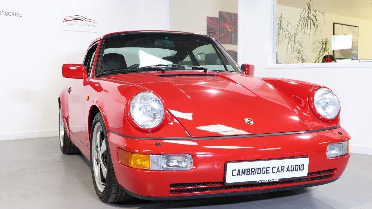Porsche 1989 911 Head-unit & Speaker Upgrade