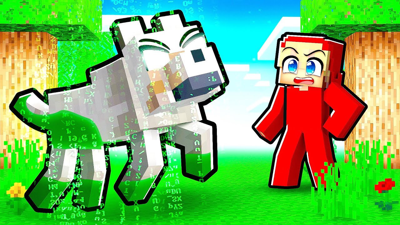 Jag L&aring;tsades Vara En Hund Men Anv&auml;nde Sedan HACKS i Minecraft!