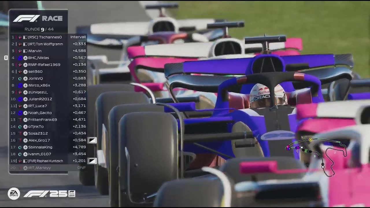 F1 25 / GFE Championship Event / Finalrunde 4 / Rennen / Großer Preis von Belgien #1