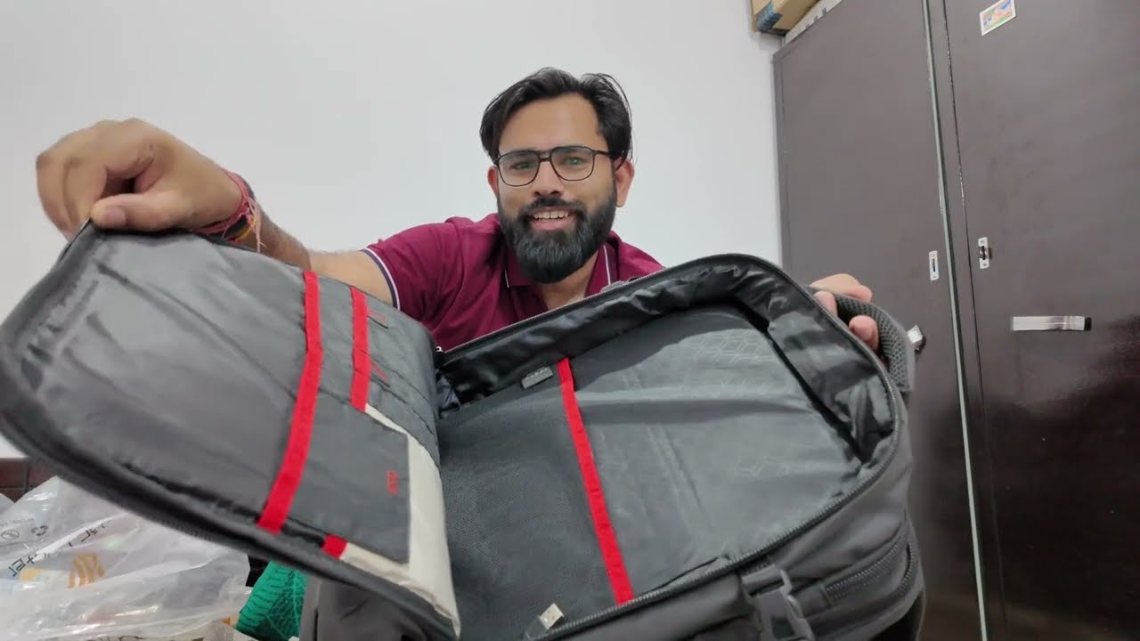 My new 3,500 Rupees Laptop travelling Bag || Arctic Hunter B00350