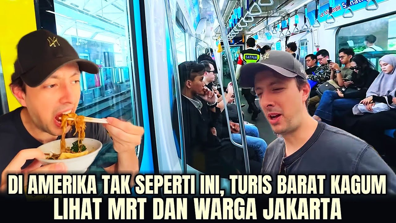 STASIUN BERSIH DAN WANGI, TURIS BARAT PUJI JAKARTA HABIS-HABISAN