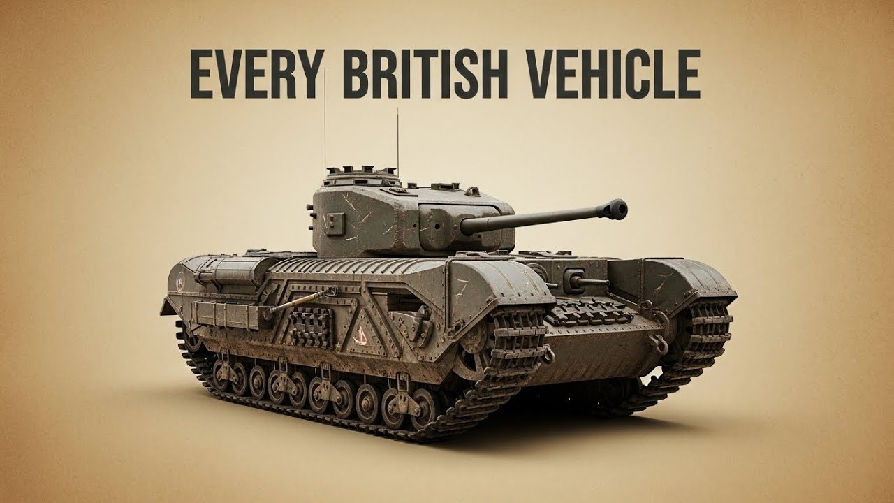 ​​Every British Military Vehicle of World War II — Explained