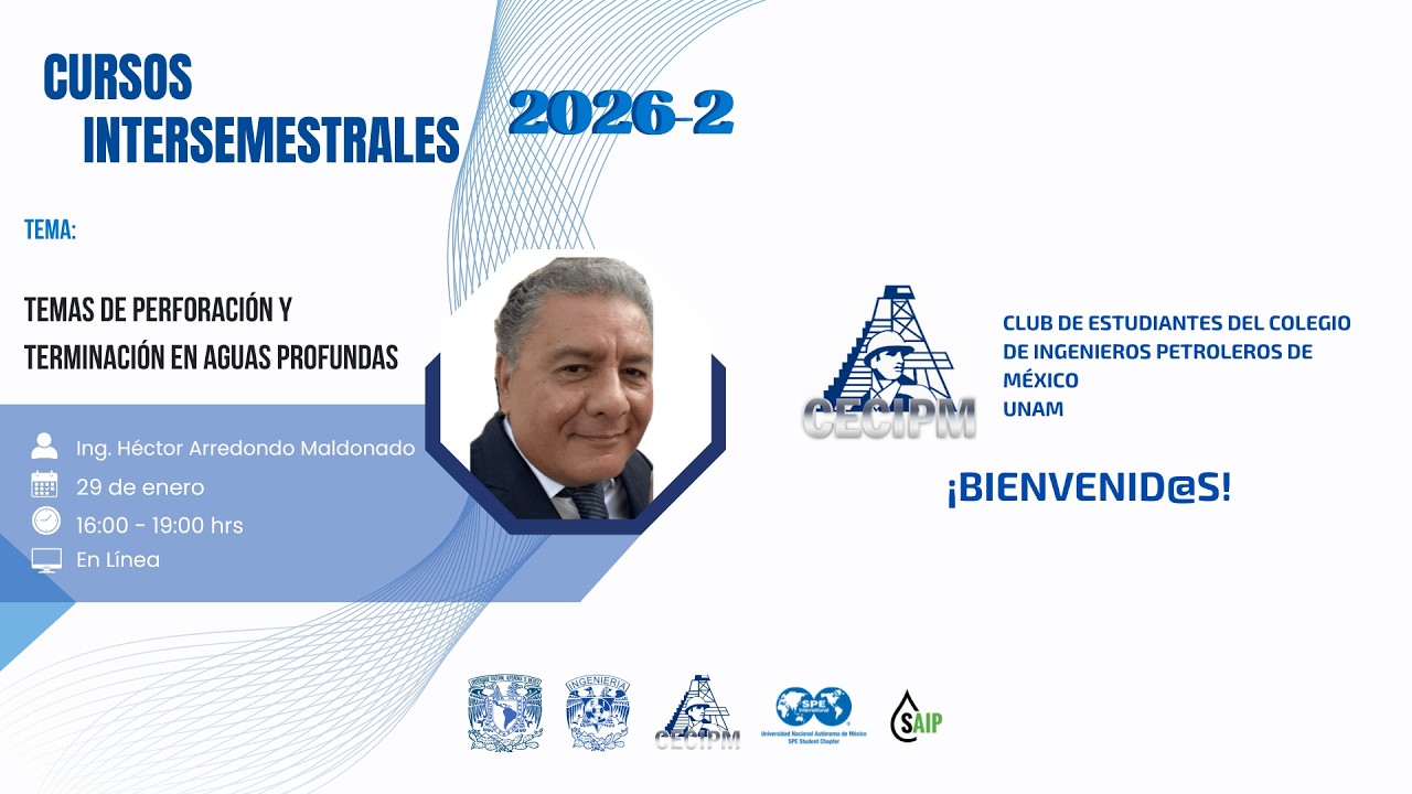 Temas de Perforación y Terminación en Aguas Profundas | Curso de Ingeniería Petrolera Offshore