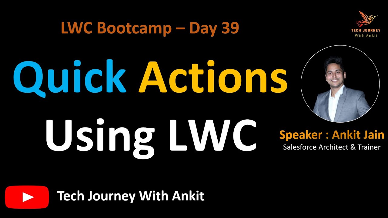 LWC Bootcamp Day 39 | Quick Actions Using LWC | Override Standard Actions 