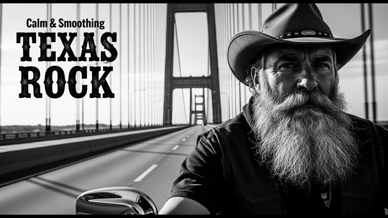 Texas Outlaw Rock N Roll Vibes: Raw Biker Guitars & Blues Spirit #54
