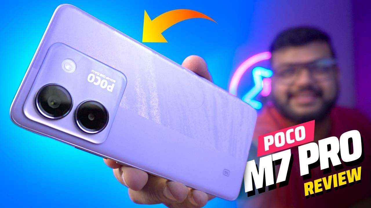 POCO M7 Pro 5G Review ⚡ Brightest AMOLED Display, Sony LYT 600, 5110 mAh Battery!!