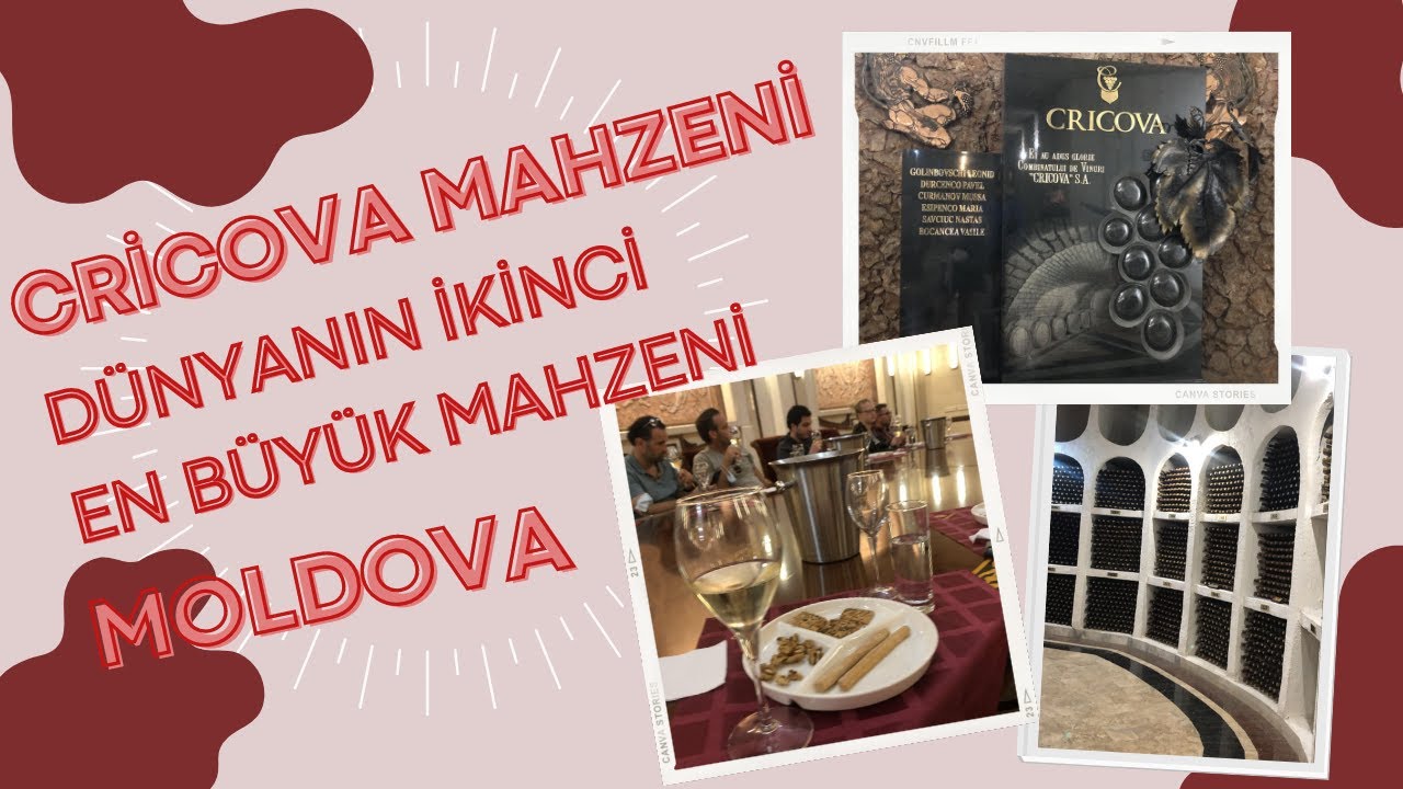 DÜNYANIN İKİNCİ EN BÜYÜK ŞARAP MAHZENİ-CRİCOVA-MOLDOVA-VLOG 33