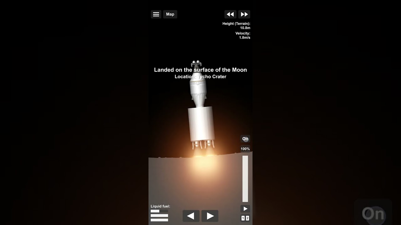 Moon Landing + Return #sfs #moon #landing #youtube 