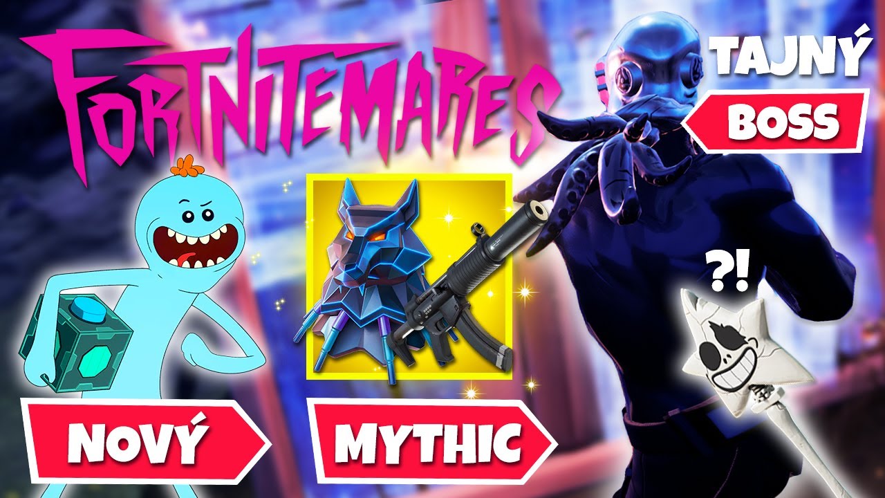 FORTNITEMARES *NOVÝ UPDATE* VE FORTNITE 🎃