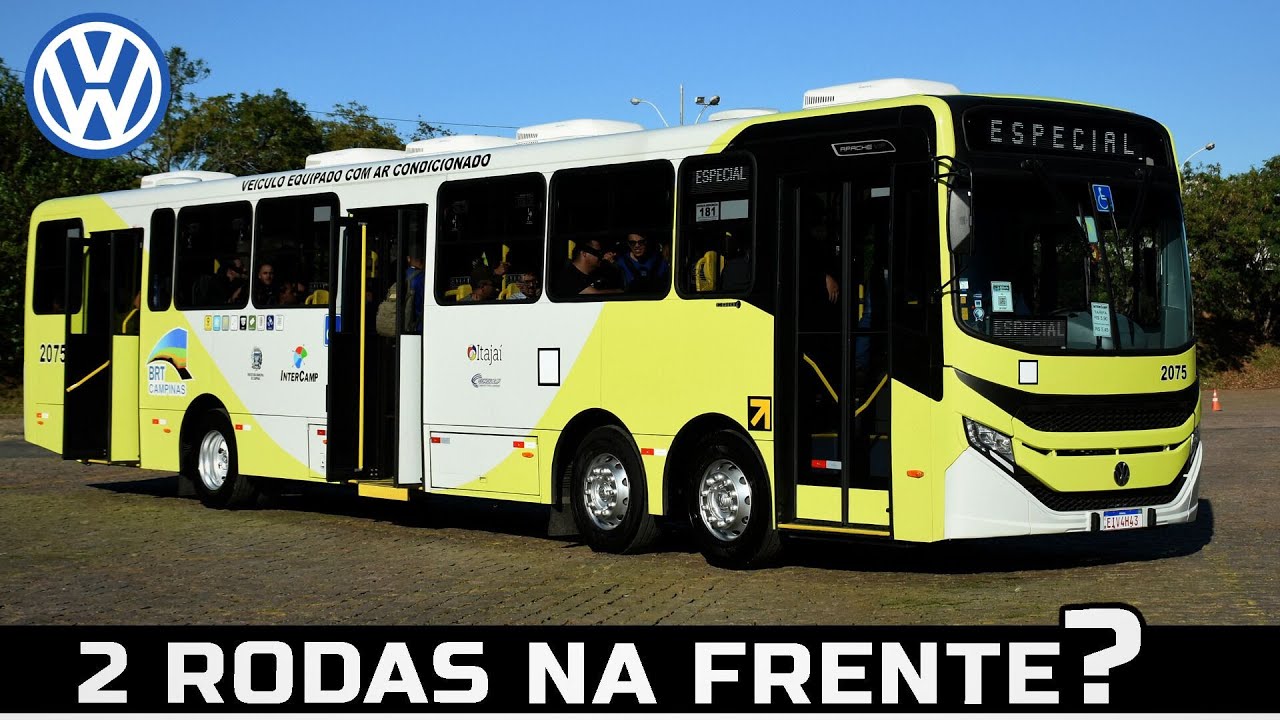 TRUCADO INVERTIDO? BITOCO? O SUPER ÔNIBUS URBANO DA VOLKSWAGEN É MUITO DIFERENTE 15 METROS