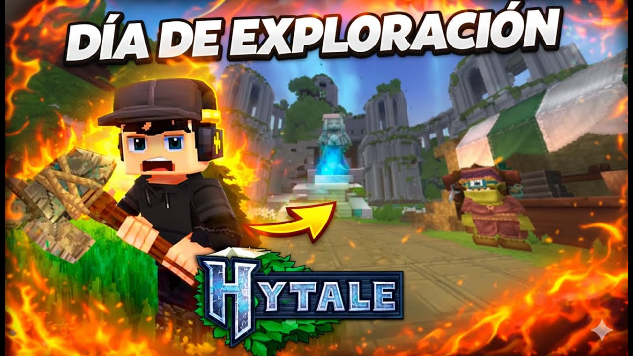 HYTALE!! Encontramos Santuarios, BIOMAS volcanicos y mucho mas!!!