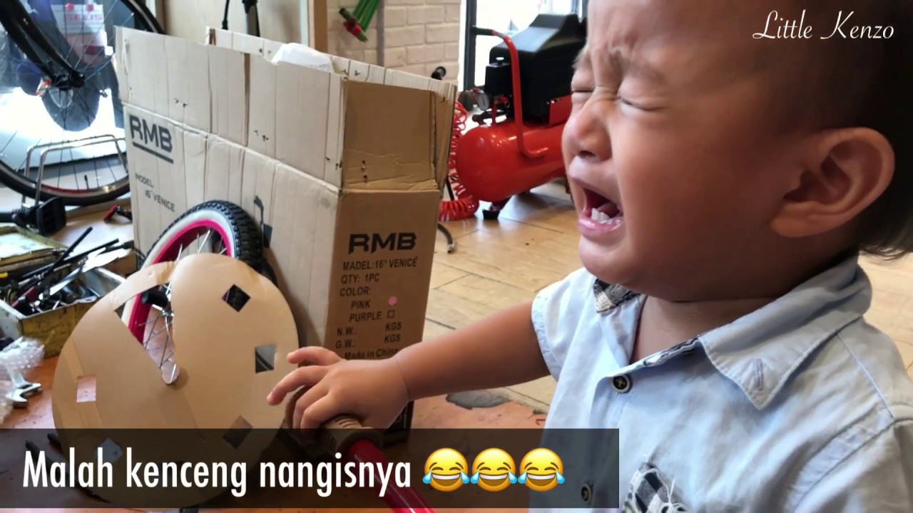 Reaksi Anak saat Beli Sepeda Pertama Nya | The London Taxi Baby Bicycle | Toko Sepeda Anak