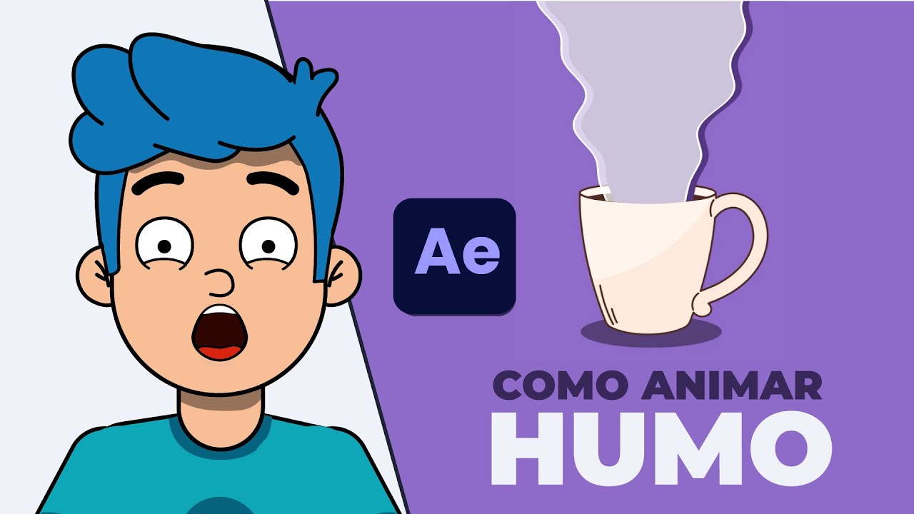 Cómo ANIMAR HUMO 2d en AFTER EFFECTS | Tutorial Rápido