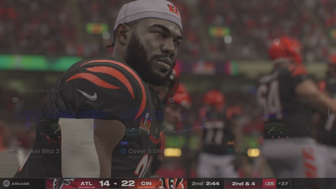 Madden NFL 25 Bengals vs Falcolns