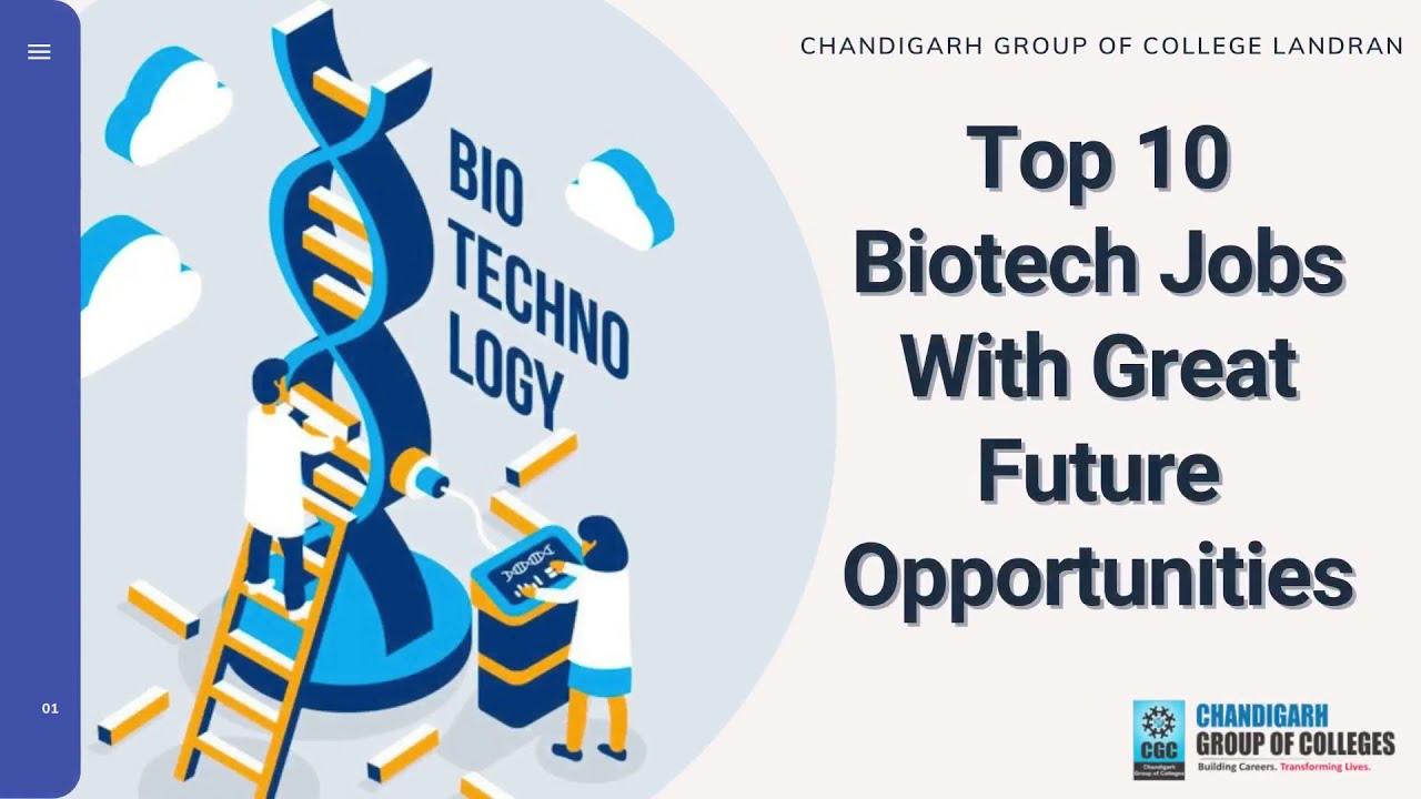 Top 10 Biotech Jobs with Great Future Opportunities - CGC Landran
