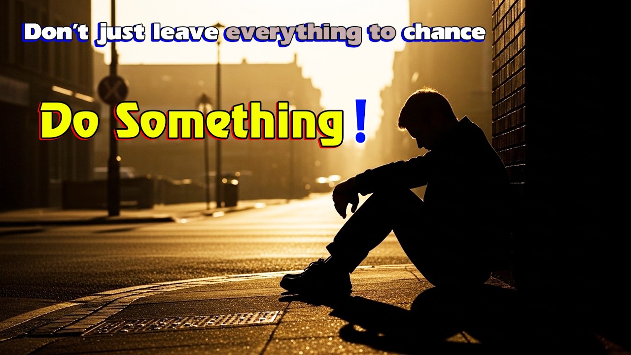 Don't Just Leave Everything To Chance - Do Something! | MOTIVATION WITHIN YOU
