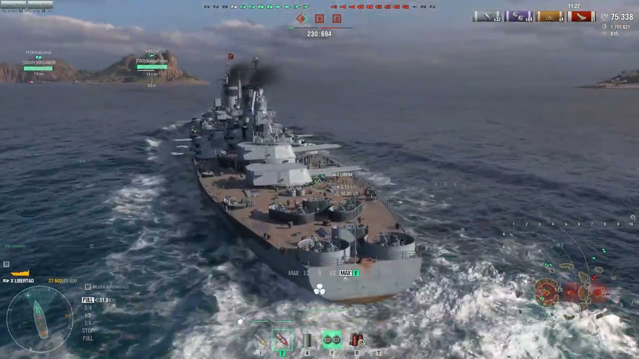 Libertad World of Warships Gameplay 213 K Damage